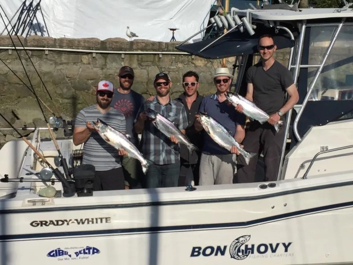 Stag fishing trip Vancouver