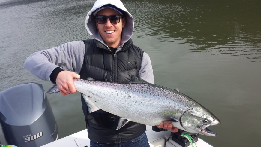 Vancouver Saltwater Fishing Report - Late February - Bon Chovy Salmon  Fishing Charters