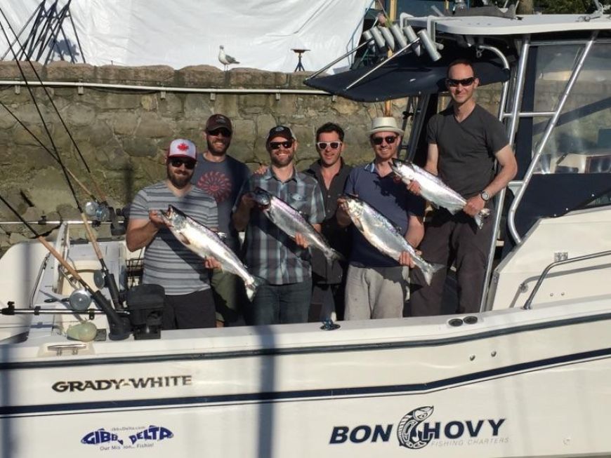 Vancouver Salmon Fishing Update, Late May 2017 Bon Chovy Salmon