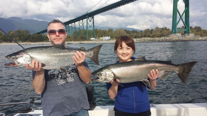 September chinook in Vancouver