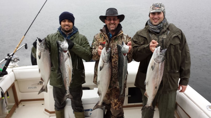 Vancouver Winter Salmon Fishing Report, February 10th - Bon Chovy Salmon  Fishing Charters
